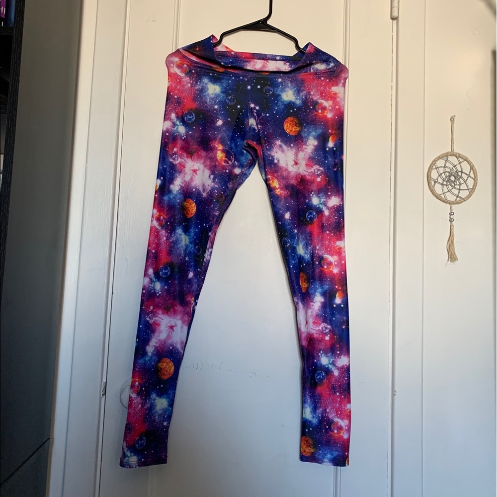 Space Athletic Yoga Leggings